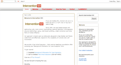 Desktop Screenshot of intervention101.com