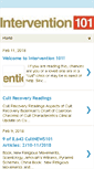 Mobile Screenshot of intervention101.com